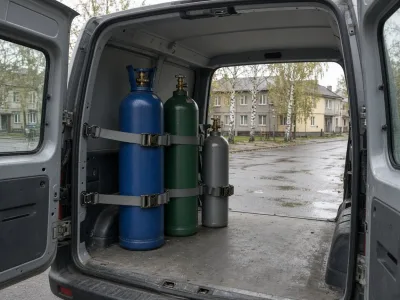 Обслуживание и замена технических газов в баллонах, фото 3